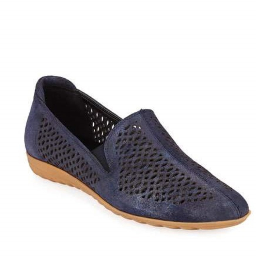 Sesto Meucci Leather Loafers NWT